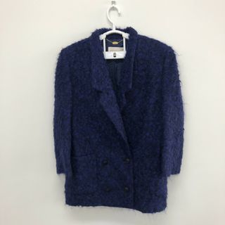 【CORDIER】コルディア　ネイビー系　NO.2　ピーコート　ジャケット　アウター　無地　シンプル(その他)