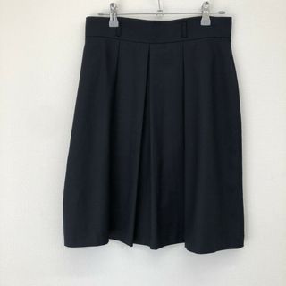 スープ(SOUP)の【SOUP】スープ　スカート　紺系　サイズ11　無地　シンプル　カジュアル　レディース　ワールド(その他)