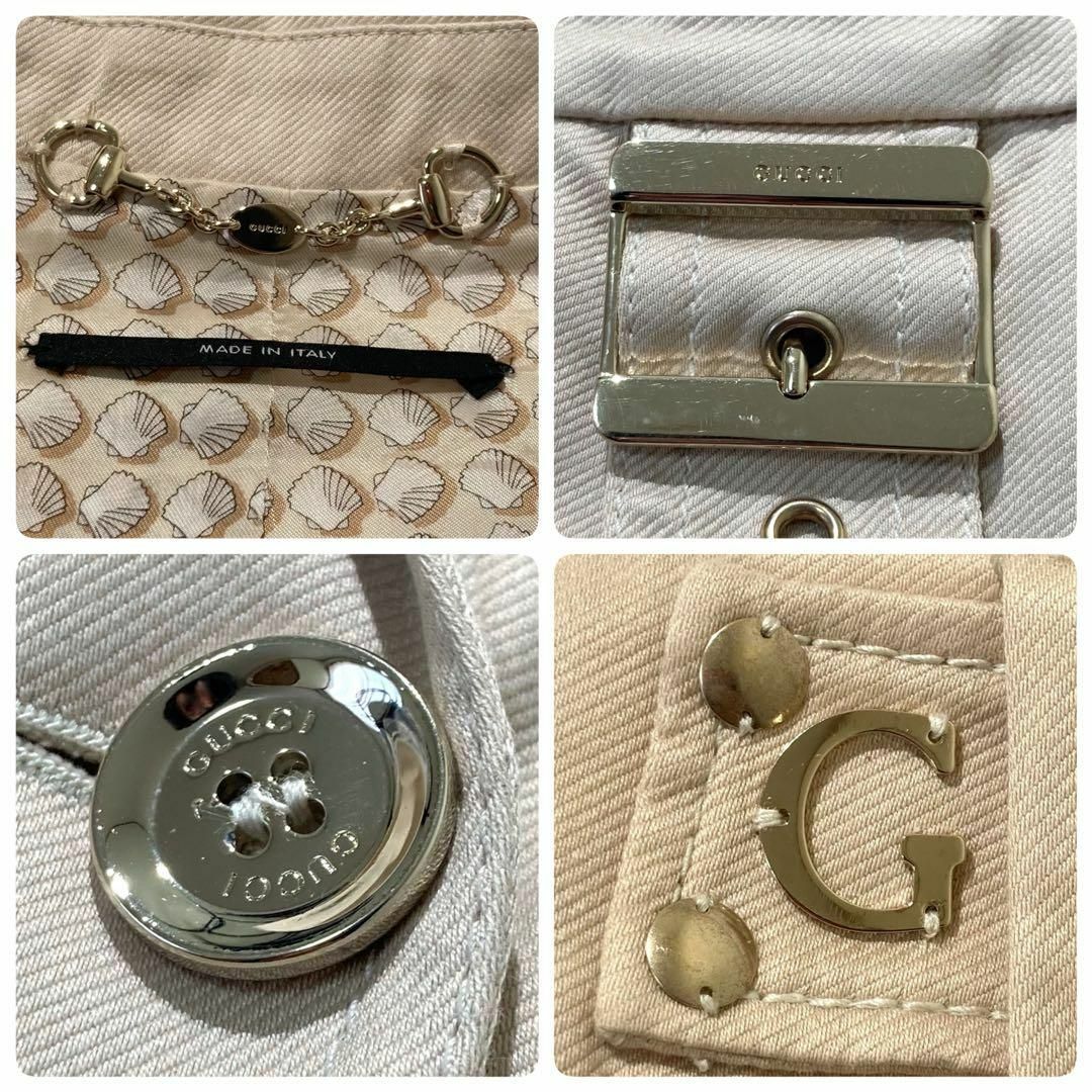 GUCCI - 【美品】GUCCI パンツスーツ セットアップ シェル GUCCI - 【美品】GUCCI パンツスーツ セットアップ シェル