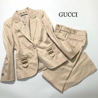 GUCCI - 【美品】GUCCI パンツスーツ セットアップ シェル GUCCI - 【美品】GUCCI パンツスーツ セットアップ シェル