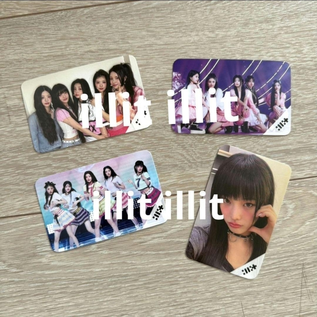 ILLIT★ トレカセット イロハ セルカ エンタメ/ホビーのトレーディングカード(その他)の商品写真