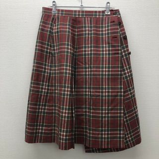 マックレガー(McGREGOR)の【McGREGOR】マックレガー　スカート　赤系　チェック柄　総柄　レディース　カジュアル　(その他)