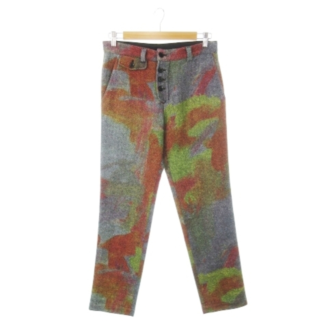 Y's - Y's Yohji Yamamoto ツイードパンツ 2 M マルチカラーの Y's - Y's Yohji Yamamoto ツイードパンツ 2 M マルチカラーの