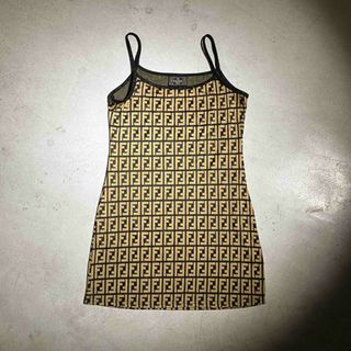 FENDI - 超美品 フェンダーチェ デイリードレス ミニワンピース FENDI - 超美品 フェンダーチェ デイリードレス ミニワンピース