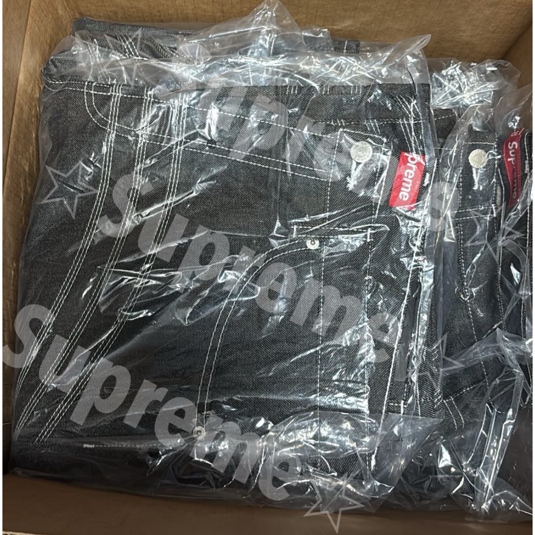 Supreme - Supreme S Logo Rigid Baggy Jean Rigid青34の通販 by Supreme - Supreme S Logo Rigid Baggy Jean Rigid青34の通販 by