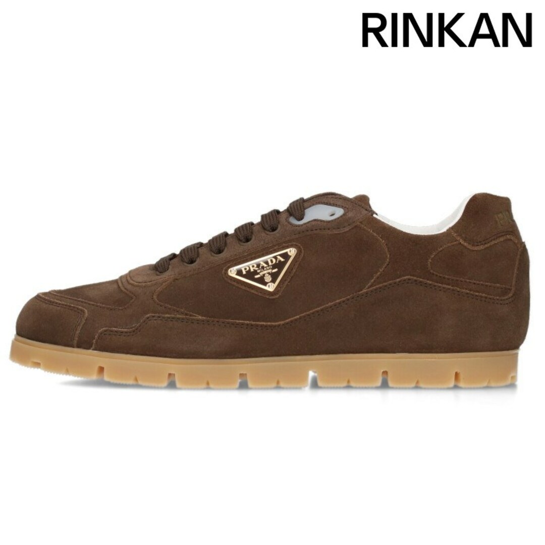PRADA - プラダ 2EG459 フェイデッドスエードスニーカー メンズ PRADA - プラダ 2EG459 フェイデッドスエードスニーカー メンズ
