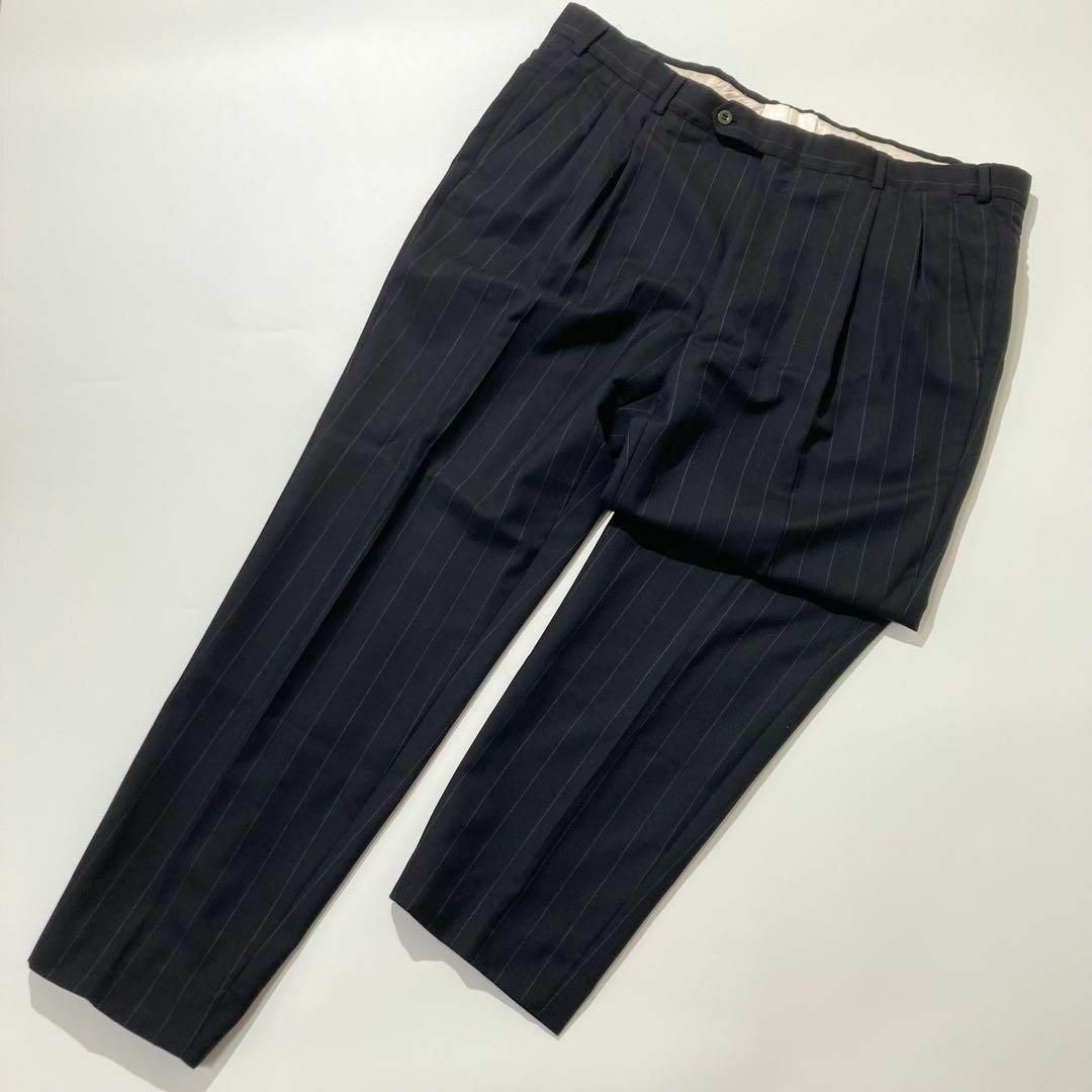 HERMES - 【美品】HERMES スーツ セットアップ ネイビー HERMES - 【美品】HERMES スーツ セットアップ ネイビー
