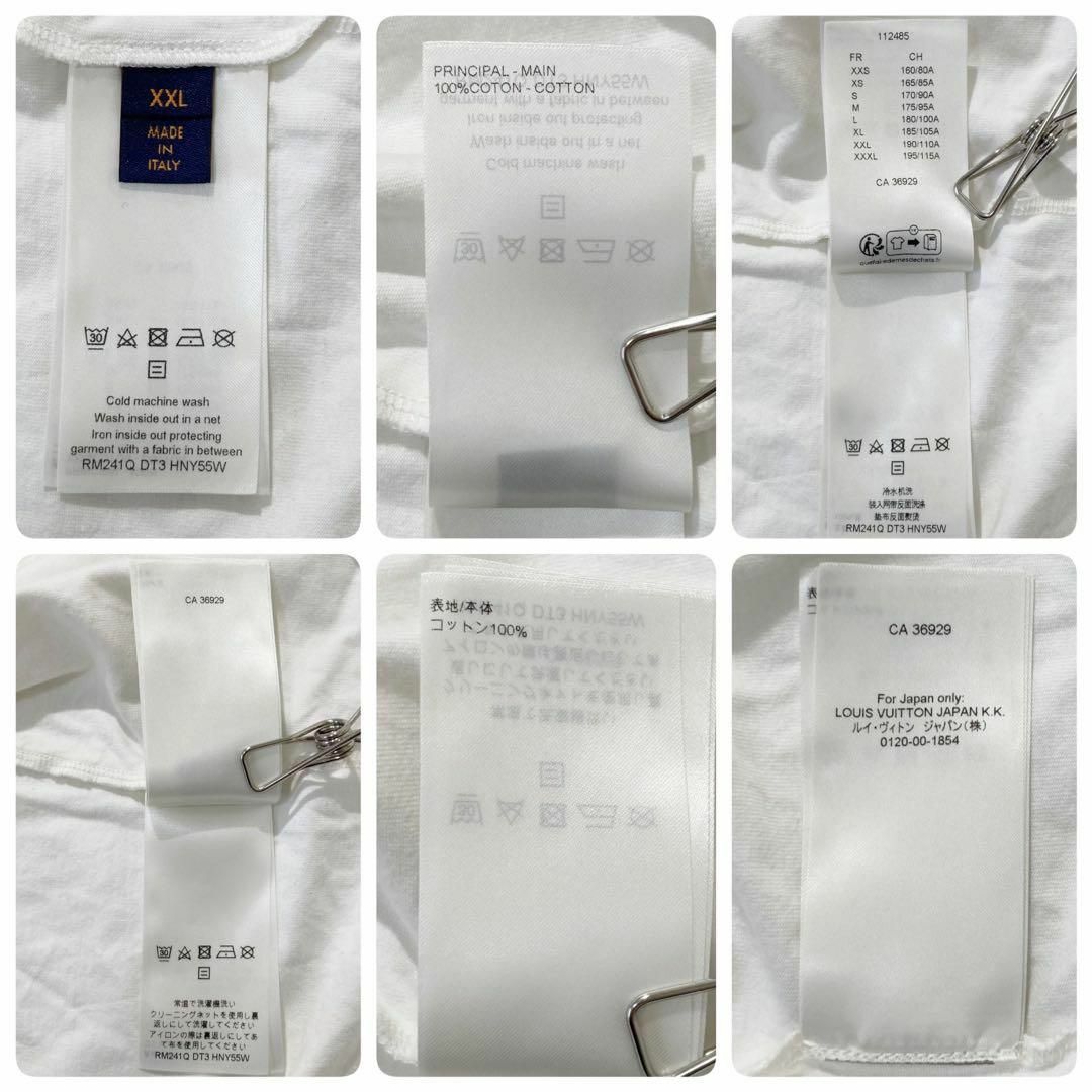 LOUIS VUITTON - 【箱付☆美品】LOUIS VUITTON Tシャツ エンボス LOUIS VUITTON - 【箱付☆美品】LOUIS VUITTON Tシャツ エンボス