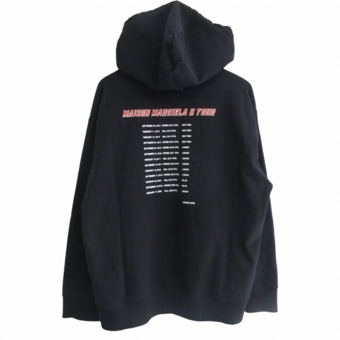 MM6 - MM6 21年 メゾンマルジェラ 6 Tour パーカーフーディ 黒 M MM6 - MM6 21年 メゾンマルジェラ 6 Tour パーカーフーディ 黒 M