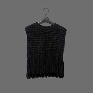 ハイク(HYKE)の最終値下げ HYKE 24AW ワッフルニットセーター(ベスト/ジレ)