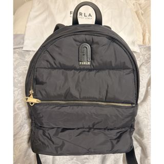 FURLA - 【未使用品】 FURLA フルラ カリプソ リュック 金 黒 FURLA - 【未使用品】 FURLA フルラ カリプソ リュック 金 黒