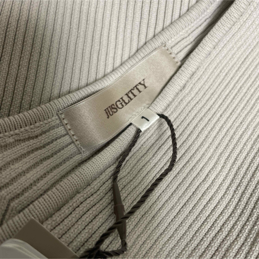 JUSGLITTY - ジャスグリッティ ニットワンピース サイズ1の通販