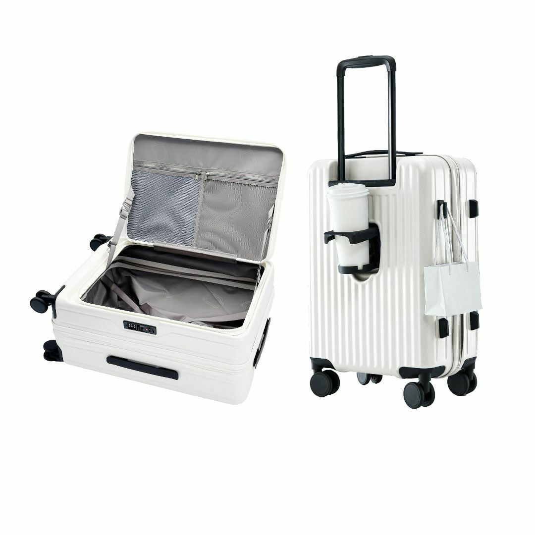 [Yuweijie] スーツケース キャリーケース 片開き 拡張機能付き フロン その他のその他(その他)の商品写真