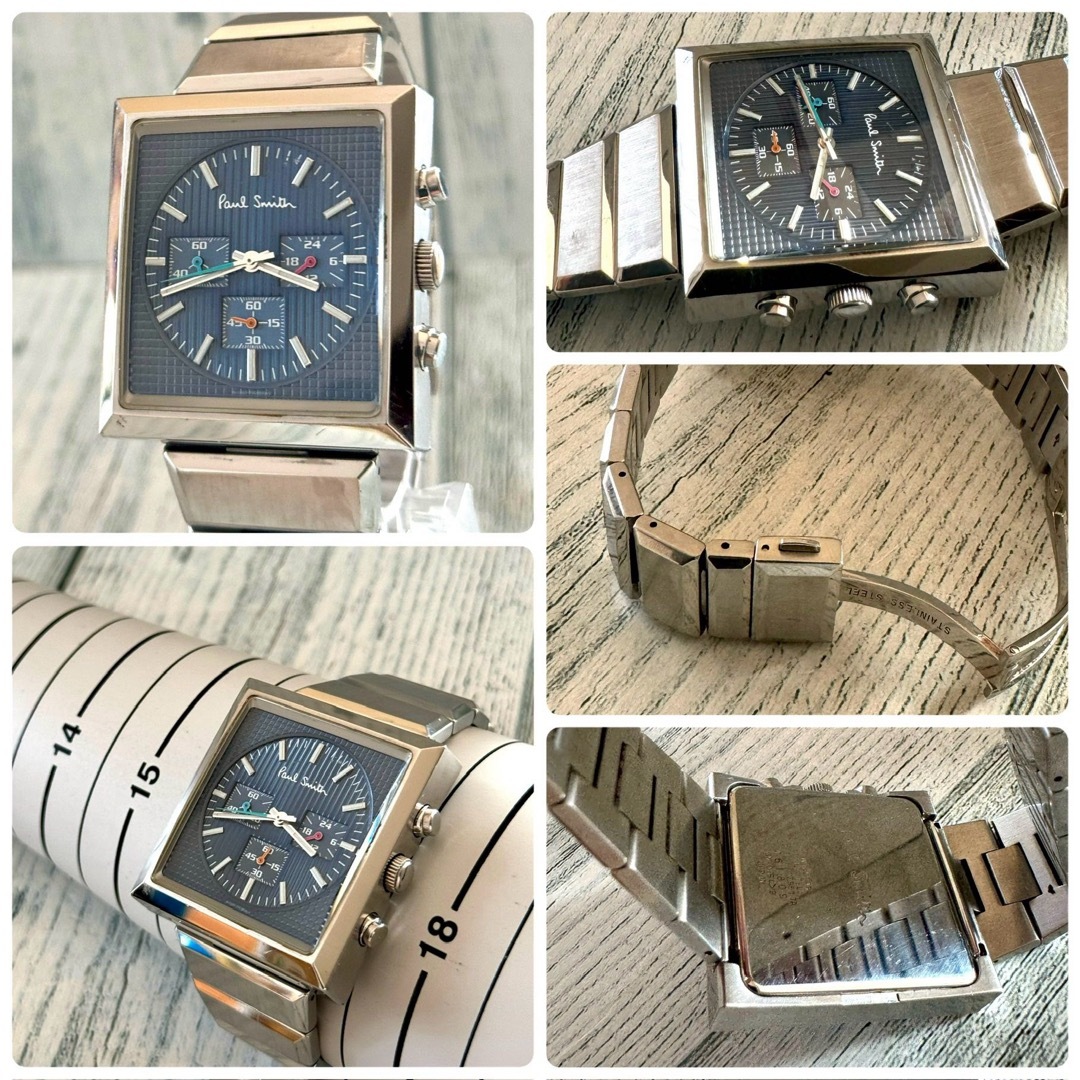 Paul Smith - 【電池交換済】Paul Smith ポールスミス スクエア Paul Smith - 【電池交換済】Paul Smith ポールスミス スクエア