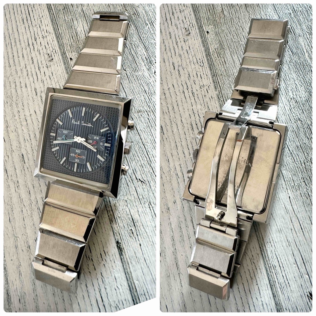Paul Smith - 【電池交換済】Paul Smith ポールスミス スクエア Paul Smith - 【電池交換済】Paul Smith ポールスミス スクエア
