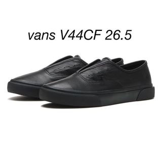 ヴァンズ(VANS)のVANS スニーカー オーセンティック　レースレス　ブラック　26.5cm(スニーカー)