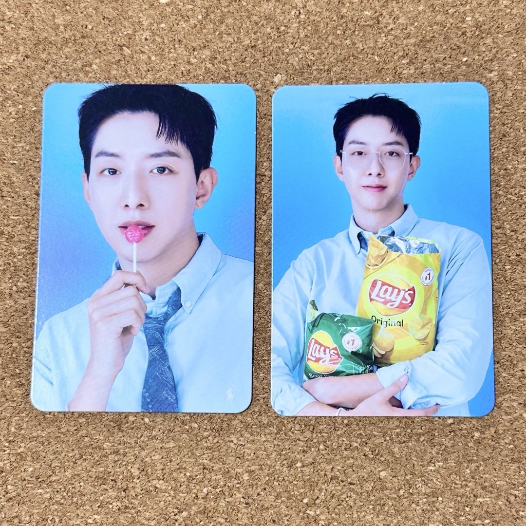 CNBLUE(シーエヌブルー)のジョンシン2枚セット CNBLUE 2025 カレンダー 封入りランダム トレカ エンタメ/ホビーのタレントグッズ(ミュージシャン)の商品写真