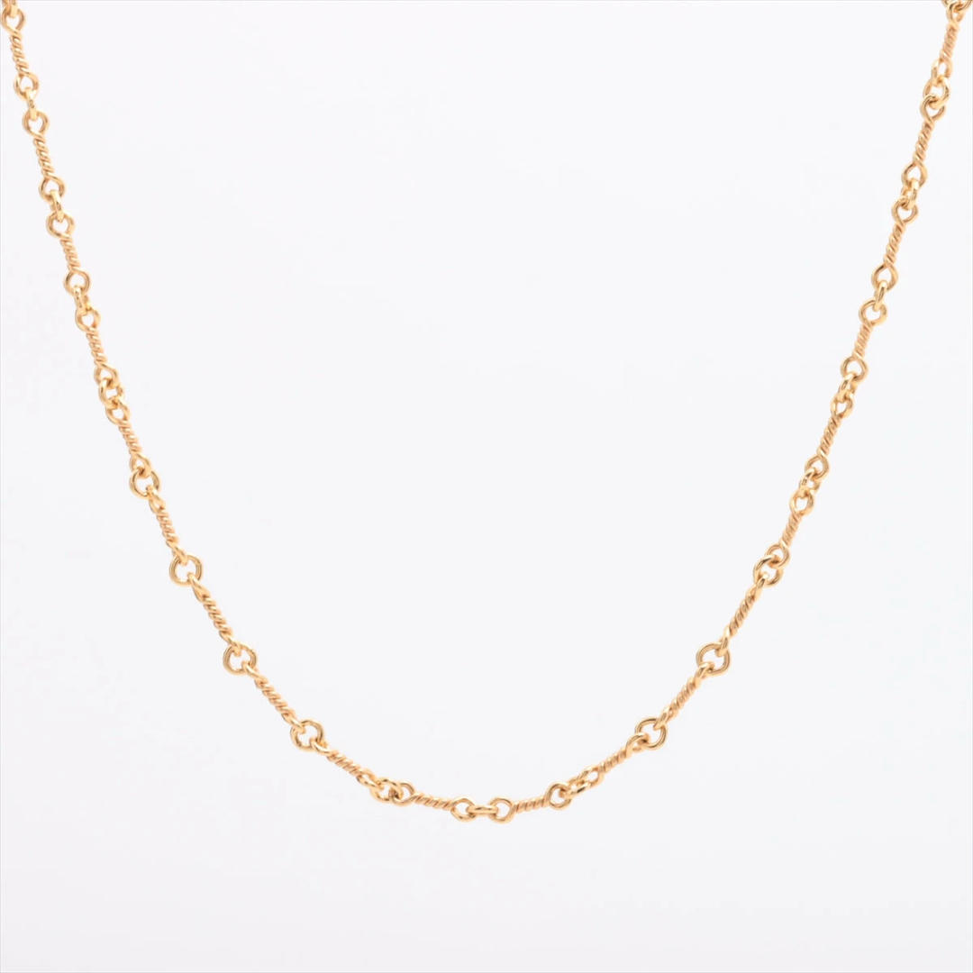 Chrome Hearts(クロムハーツ)のクロムハーツ ツイストチェーン 16インチ ネックレス 22k メンズのアクセサリー(ネックレス)の商品写真