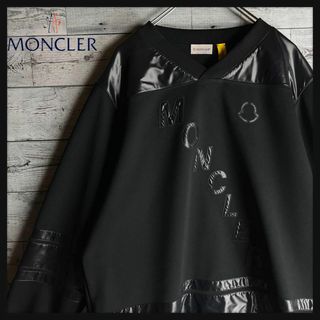 MONCLER - 【高級モデル☆センター刺繍☆ラバーロゴ MONCLER - 【高級モデル☆センター刺繍☆ラバーロゴ