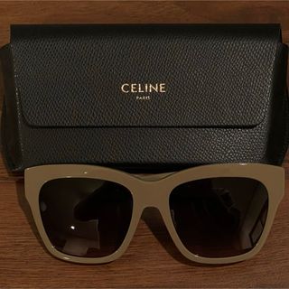 CELINE - 美品 CELINE セリーヌ トリオンフ サングラス ストーン CELINE - 美品 CELINE セリーヌ トリオンフ サングラス ストーン