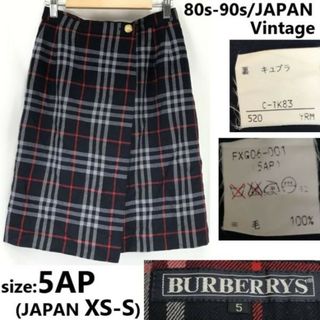 BURBERRY - BURBERRYS(バーバリーズ) ウールタイトスカート BURBERRY - BURBERRYS(バーバリーズ) ウールタイトスカート