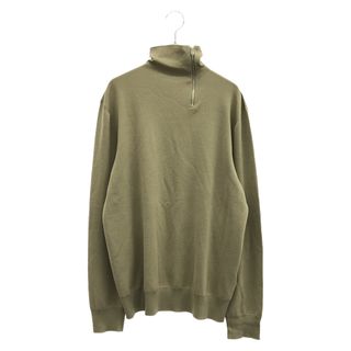 HERMES - HERMES ブラック黒ジッパー付きニットカットソーMの HERMES - HERMES ブラック黒ジッパー付きニットカットソーMの