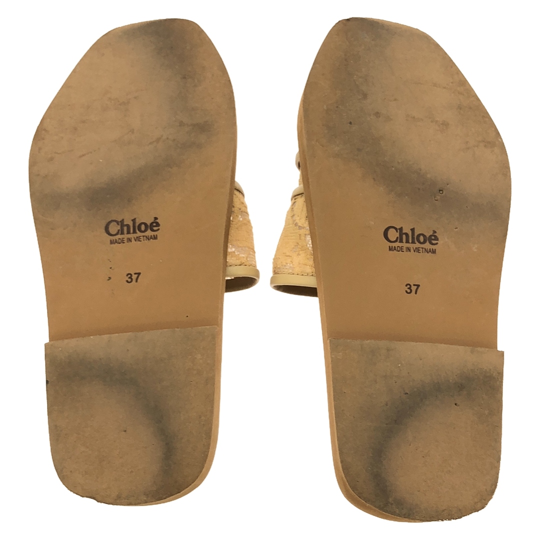 Chloe - クロエ レース サンダル サンダルの通販 by BRANDOFF Chloe - クロエ レース サンダル サンダルの通販 by BRANDOFF