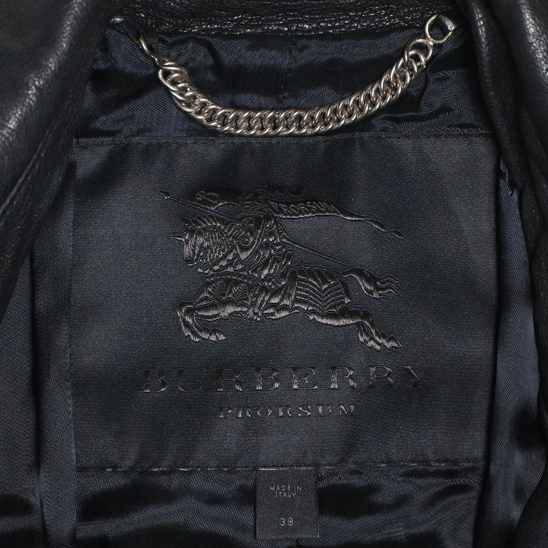 BURBERRY - バーバリープローサム11SS名作レザーライダース BURBERRY - バーバリープローサム11SS名作レザーライダース