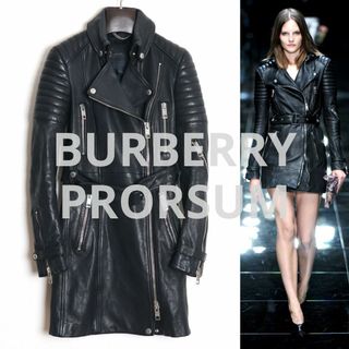 BURBERRY - バーバリープローサム11SS名作レザーライダース BURBERRY - バーバリープローサム11SS名作レザーライダース