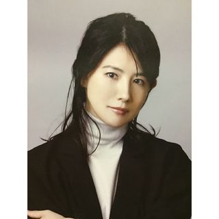中江有里　★講演チラシ　★A4サイズ(厚手) ★新品・非売品(女性タレント)