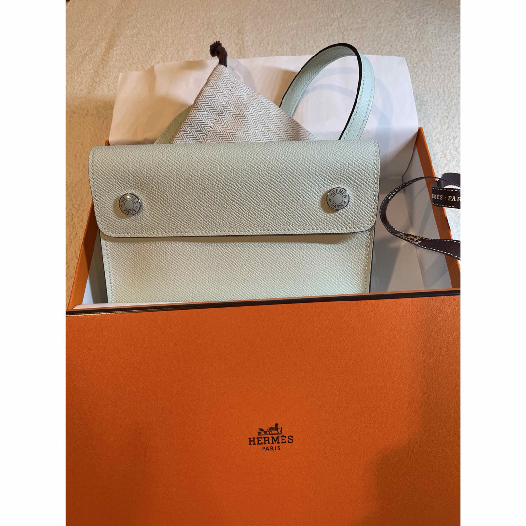 HERMES - 新品 入手困難 最新K刻印 エルメスナップトゥーゴー の HERMES - 新品 入手困難 最新K刻印 エルメスナップトゥーゴー の