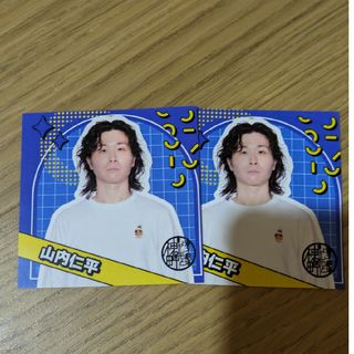 神保町よしもと漫才劇場5周年　山内仁平ステッカー　2025(お笑い芸人)