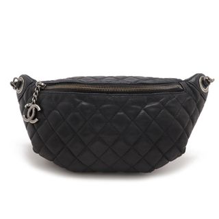 CHANEL(ボディバッグ/ウエストポーチ ・ ブラック/黒色系)の CHANEL(ボディバッグ/ウエストポーチ ・ ブラック/黒色系)の