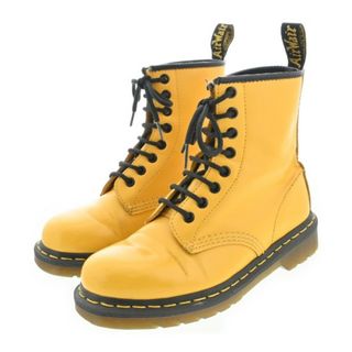 ドクターマーチン(Dr.Martens)のDr.Martens ドクターマーチン ブーツ UK3(21.5cm位) 黄 【古着】【中古】(ブーツ)