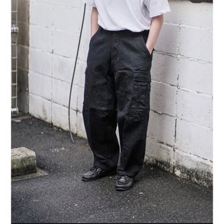 COMOLI - 【20ss】comoli デニムベルテッドパンツ サイズ 2の COMOLI - 【20ss】comoli デニムベルテッドパンツ サイズ 2の