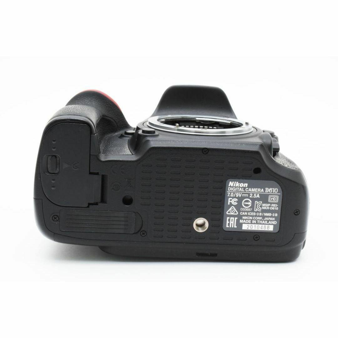 適当な価格 Nikon - ショット枚数 ボディ デジタル D610 ニコン 超美品 デジタルカメラ