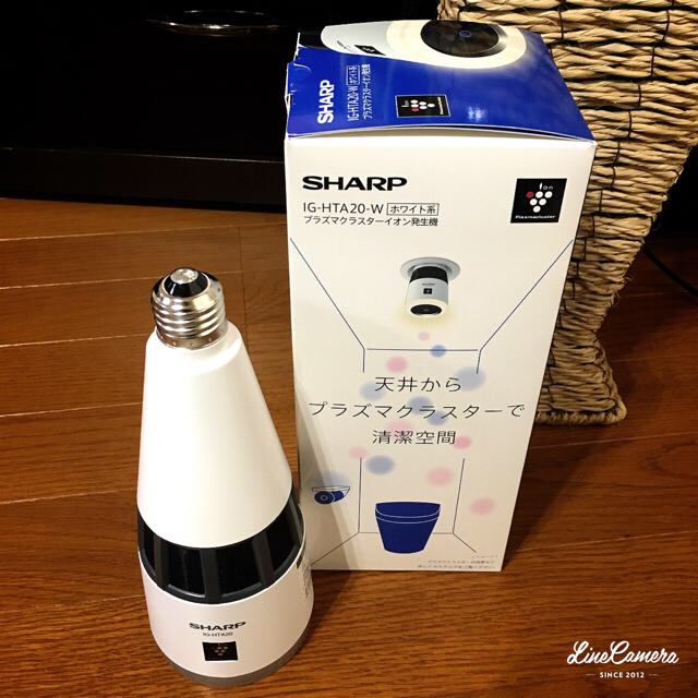 SHARP プラズマクラスターイオン発生機 IG-HTA20-W(ホワイト系
