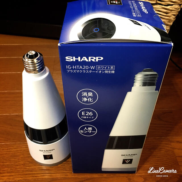 SHARP プラズマクラスターイオン発生機 IG-HTA20-W(ホワイト系