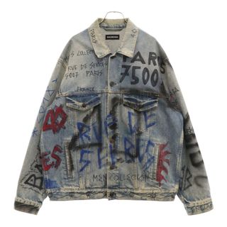 BALENCIAGA - BALENCIAGA バレンシアガ 18AW Graphic Denim BALENCIAGA - BALENCIAGA バレンシアガ 18AW Graphic Denim
