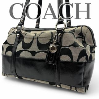 COACH - 良品 希少 コーチ ハンドバッグ ミニボストンバッグ COACH - 良品 希少 コーチ ハンドバッグ ミニボストンバッグ