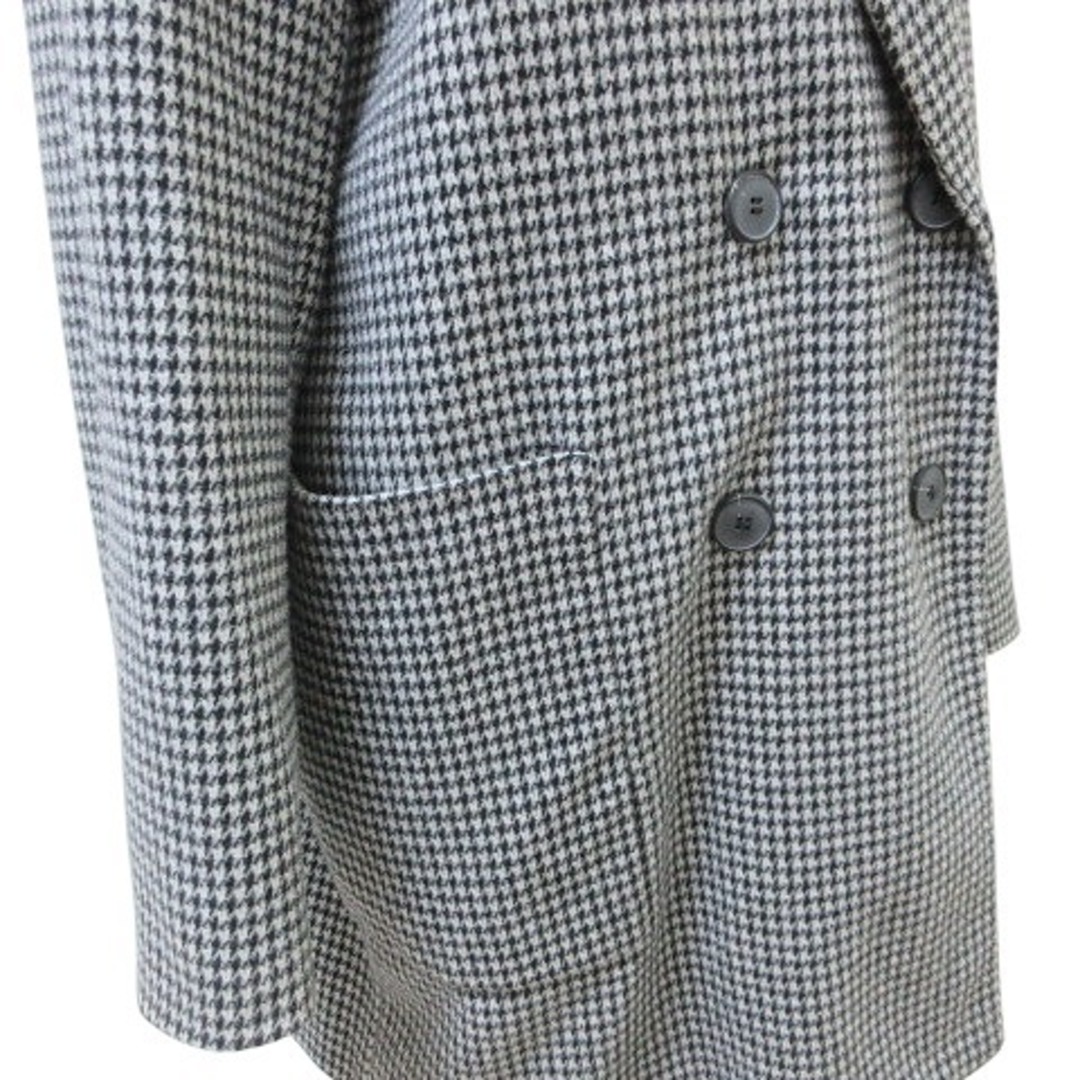 ZARA - ザラ チェスターコート ダブル 千鳥格子 チェック ミドル ZARA - ザラ チェスターコート ダブル 千鳥格子 チェック ミドル