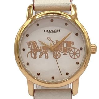 COACH - ⭐︎新品未使用⭐︎COACH 腕時計 馬車 14502854の通販 COACH - ⭐︎新品未使用⭐︎COACH 腕時計 馬車 14502854の通販