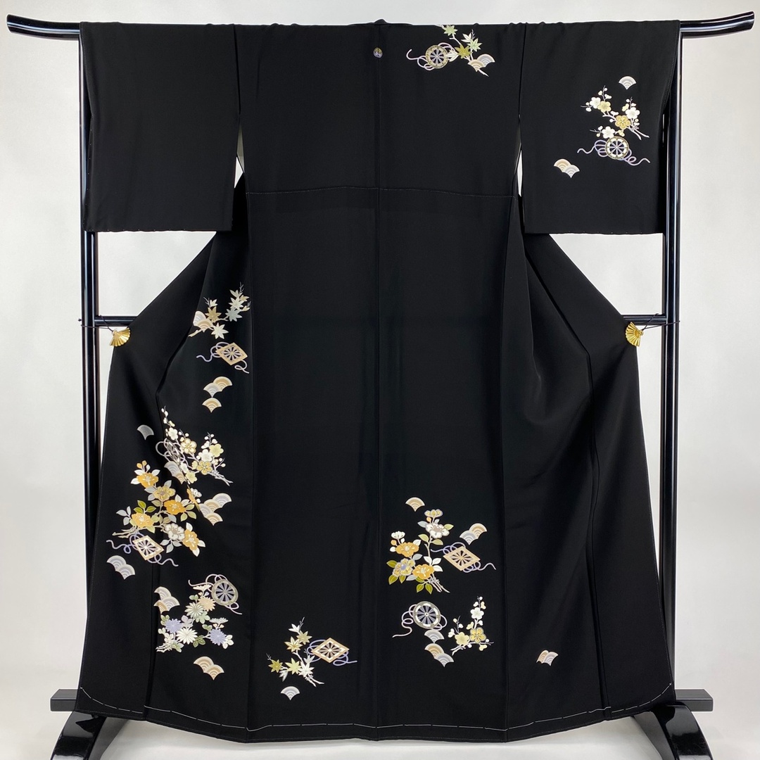 付下げ 身丈165cm 裄丈67.5cm 正絹 逸品 【中古】