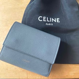 CELINE - 美品⭐️激レアCELINE セリーヌ 長財布 ネイビー CELINE - 美品⭐️激レアCELINE セリーヌ 長財布 ネイビー