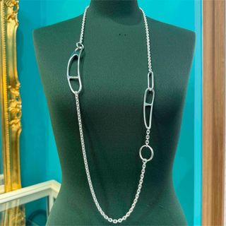 HERMES - エルメス HERMES ループグランペンダント ネックレス HERMES - エルメス HERMES ループグランペンダント ネックレス