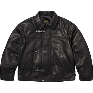 Supreme - Supreme Schott Chevron Leather Puffer Lの通販 by Supreme - Supreme Schott Chevron Leather Puffer Lの通販 by