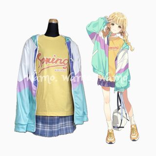藤田ことね　いつもの私服　学園アイドルマスター コスプレ(衣装一式)