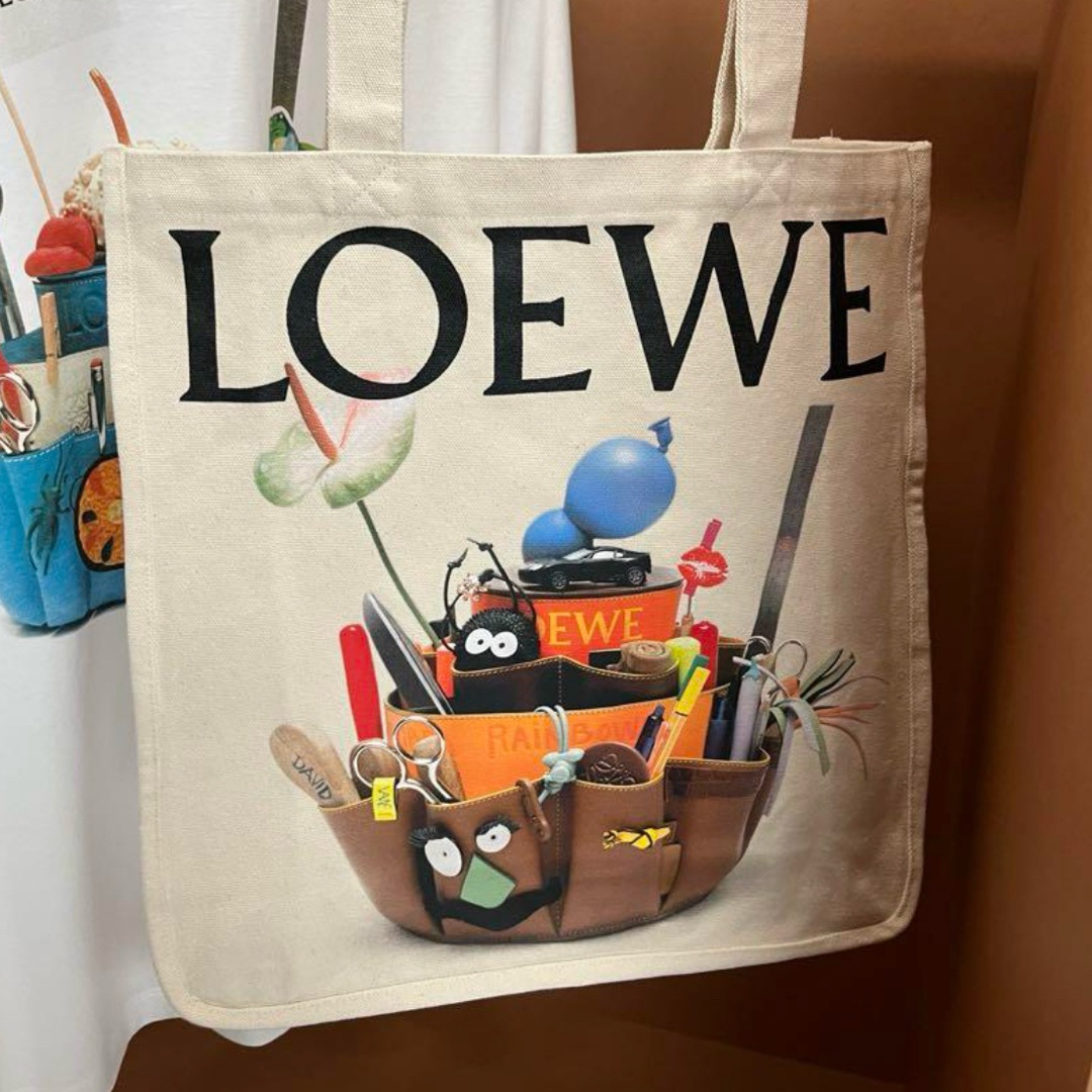 LOEWE - LOEWE クラフテッド・ワールド 非売品 トートバッグ LOEWE - LOEWE クラフテッド・ワールド 非売品 トートバッグ