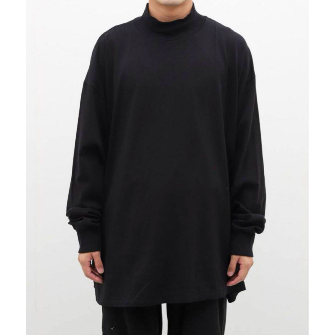 COMOLI - comoli 24awコットンジャージモックネックプルオーバー COMOLI - comoli 24awコットンジャージモックネックプルオーバー