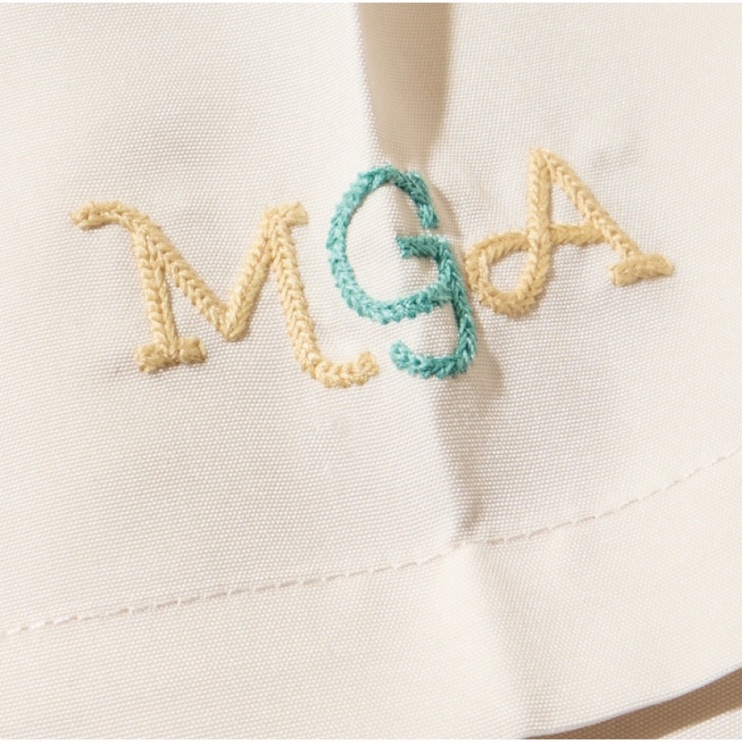 Mrs. GREEN APPLE MGA オープンカラーシャツ オフホワイト Lの Mrs. GREEN APPLE MGA オープンカラーシャツ オフホワイト Lの
